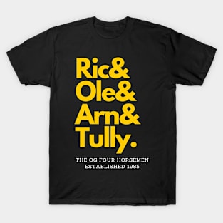 The OG Four Horsemen: Flair, Ole, Arn & Tully T-Shirt